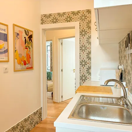アパート Principe Real - 3 Bedroom With Terrace *